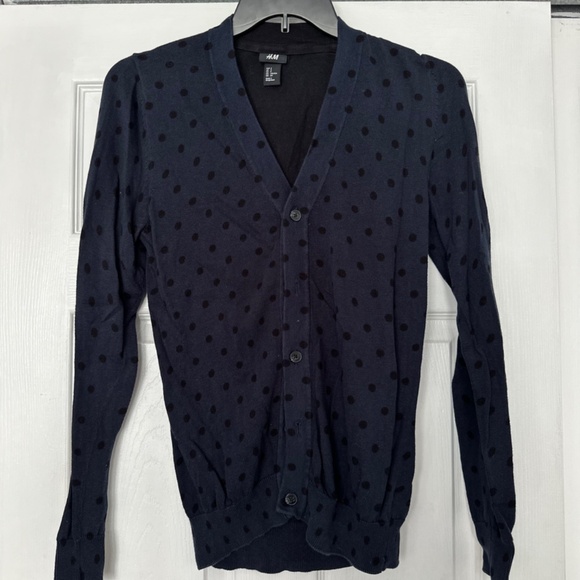 Men’s H&M Cardigan Sweater - Color Blue  - Size S - Picture 1 of 3